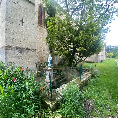1 Lit 140cm Et 1 Lit 90cm Oda ve Kahvaltı Saint-Mezard